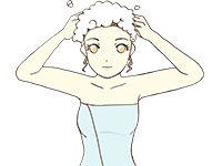 薄毛,対策,シャンプー,効果,方法,育毛